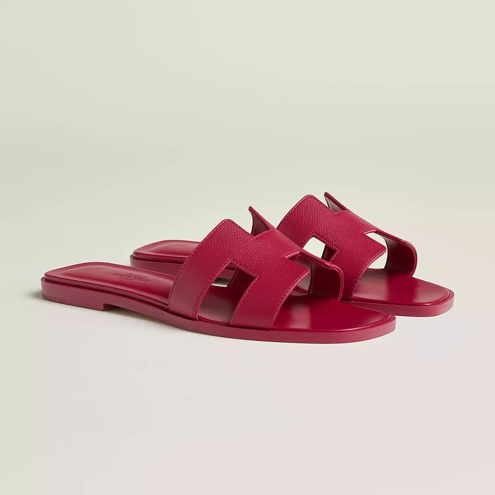 Hermès Sandales Oran - Rose Magenta