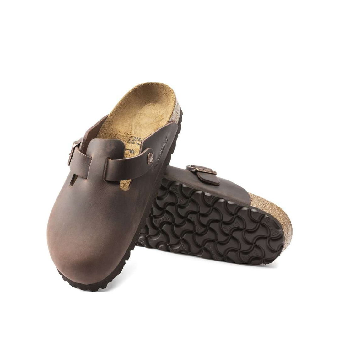 Birkenstock Boston Oiled Leather Habana