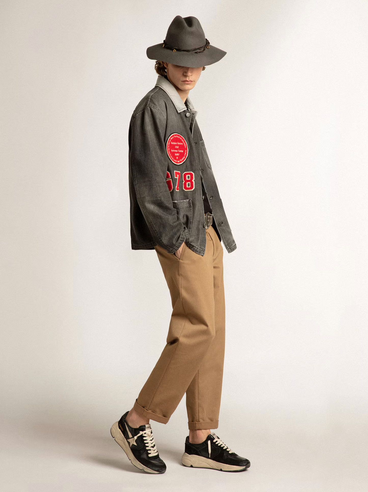 Golden Goose Running Noir