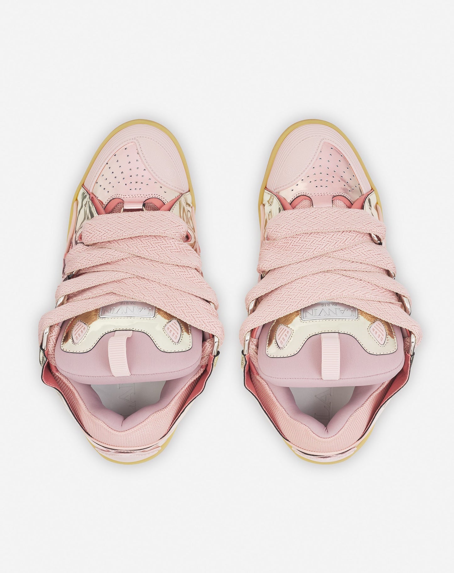 Lanvin Curb Metallic Pink