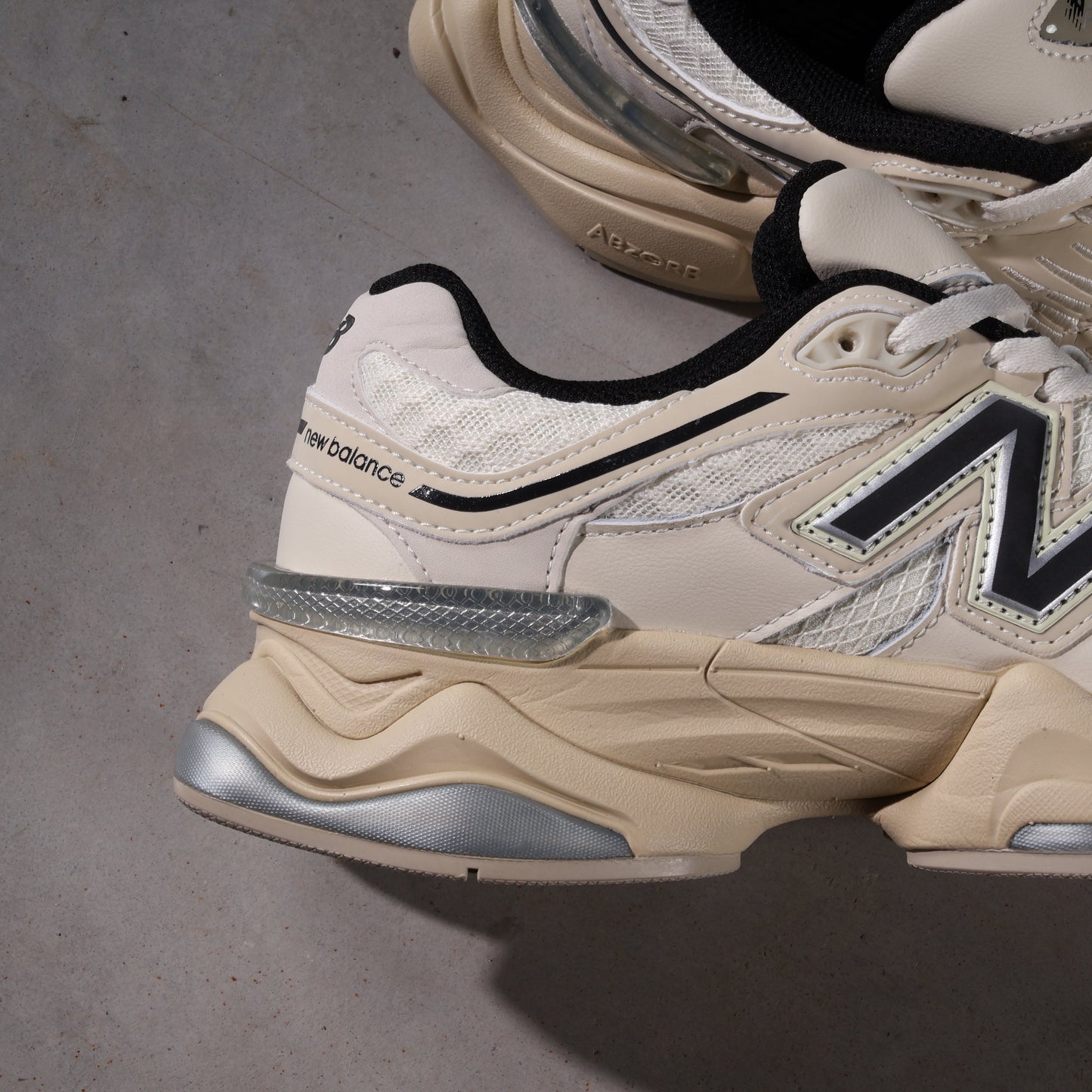 New Balance 9060 Turtledove Black Silver Metallic