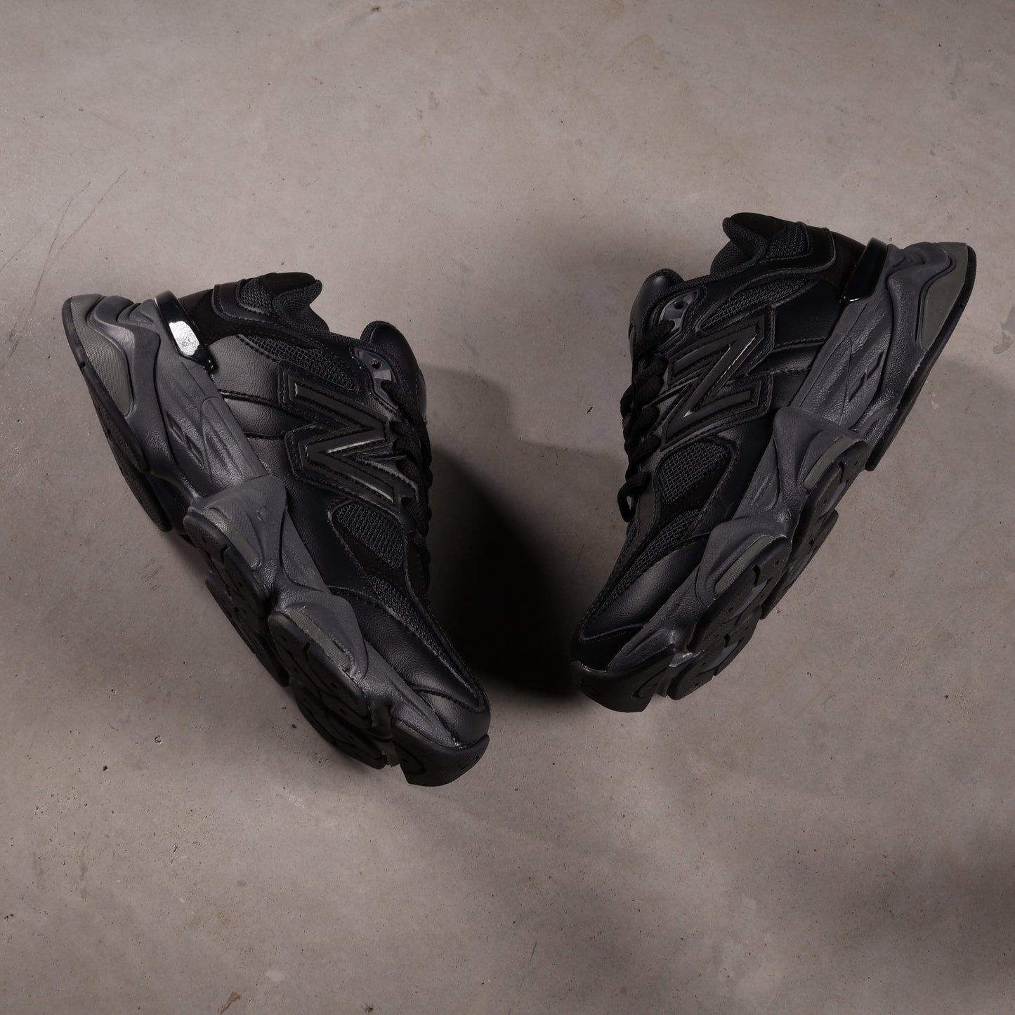 New Balance 9060 Black Leather