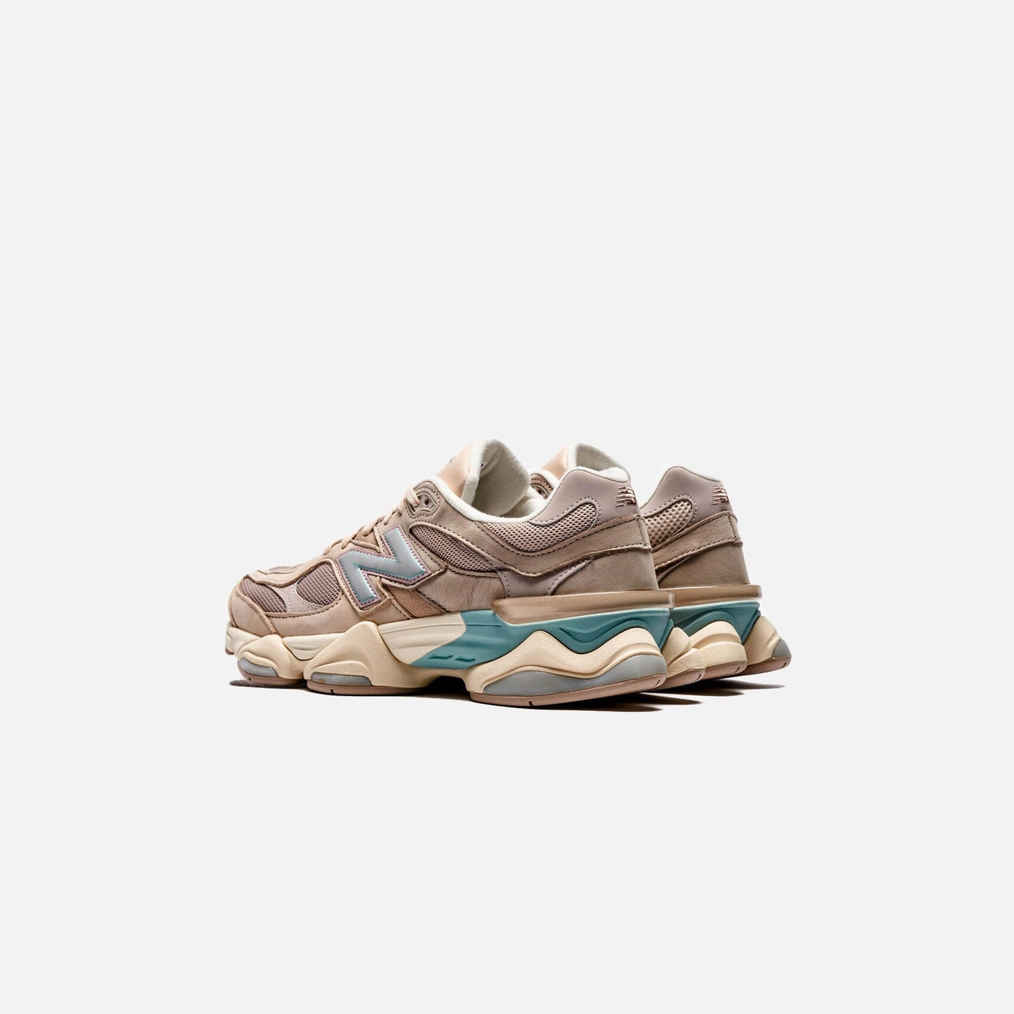 New Balance 9060 Ivory Cream Pink Sand