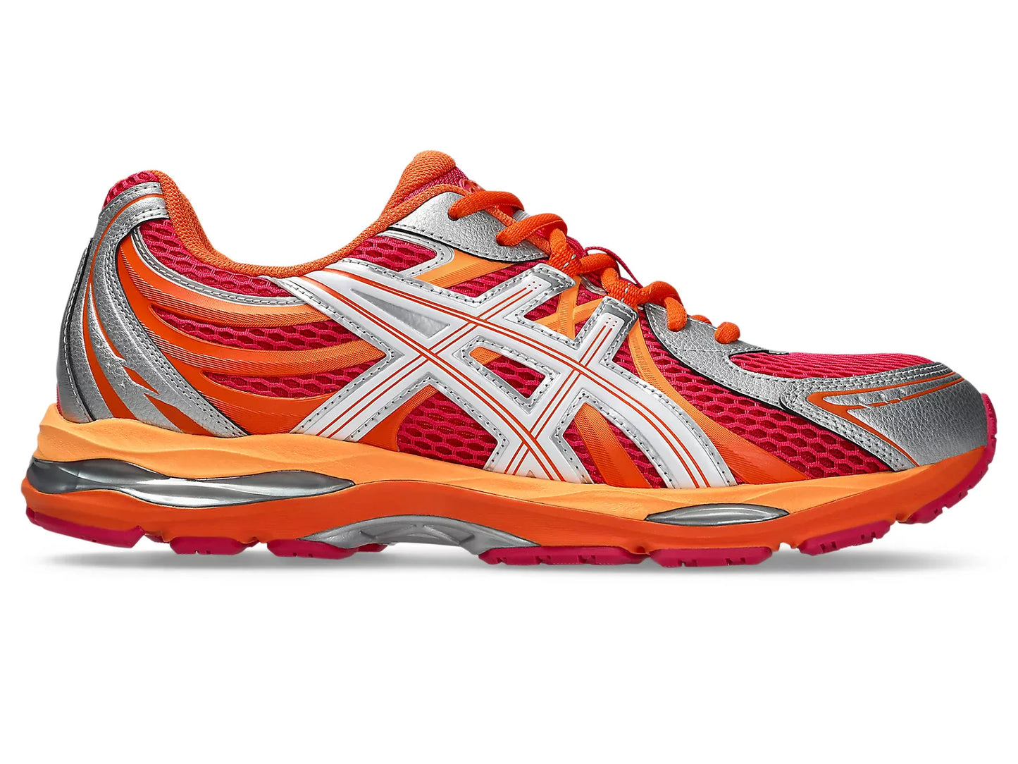 Asics Gel-Sekiran Orange Green Gecko - sneakers rétro running hybride nbaddict