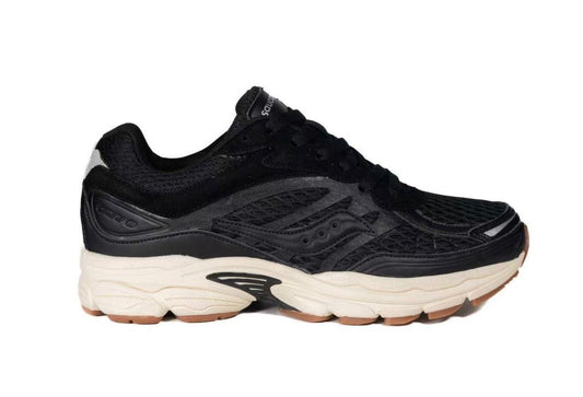 Saucony ProGrid Omni 9 Noir Mirage - Sneakers rétro running sombre - nbaddict.fr